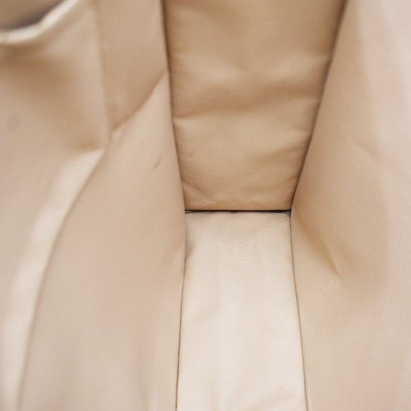 LOUIS VUITTON Logo Sac Plat Hand Tote Bag Monogram Leather Brown M51140 81YA132 - Picture 11 of 16